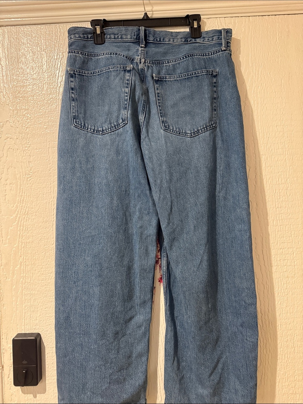 Uniqlo Light Blue Wide-Leg Jeans size 7 - Picture 4 of 6
